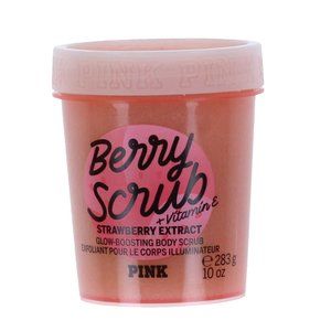Victoria's Secret Pink Body Berry Scrub Exfoliating Shower Smoothing Extracts 10